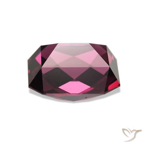 rodolita granada roxo médio Natural 2.32ct, Corte Octógono / Esmeralda, VS