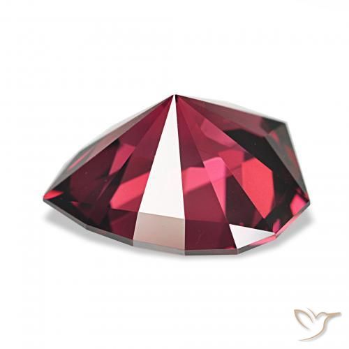 rodolita granada vermelho médio Natural 4.13ct, Chique, VVS