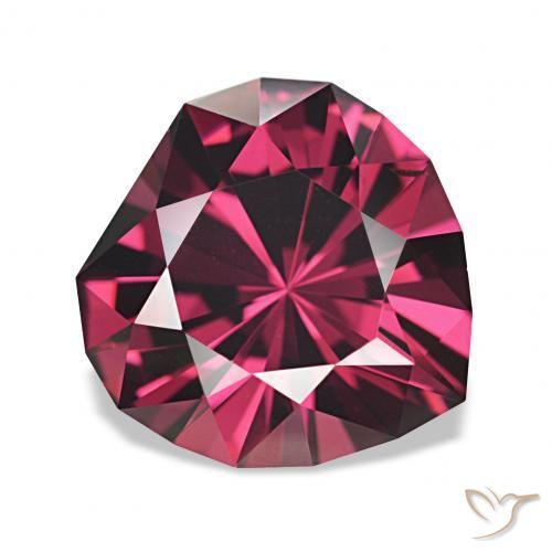 rodolita granada Vermelho roxo Natural 2.80ct, Chique, VVS