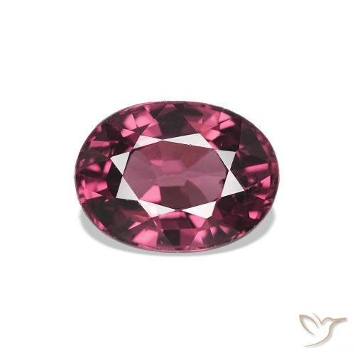 1.18ct Vermelho Rapberry rodolita granada, oval, VS