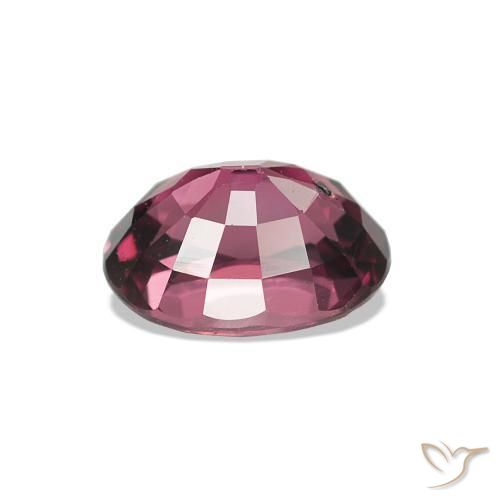 rodolita granada Vermelho Rapberry Natural 1.18ct, oval, VS