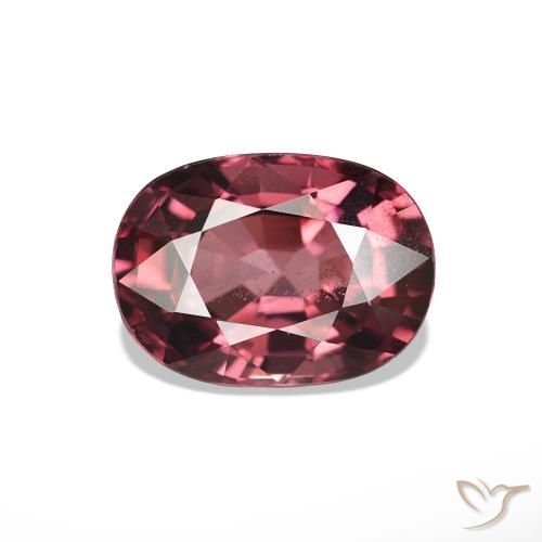 rodolita granada Medium Dark-Red Natural 1.20ct, oval, VS