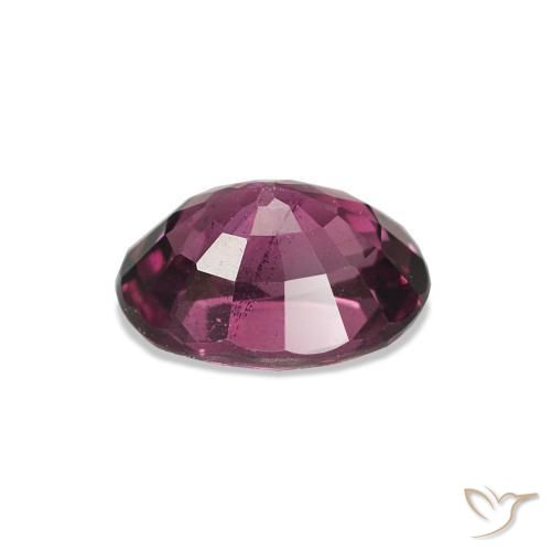 rodolita granada Roxo escuro Natural 1.09ct, oval, VS