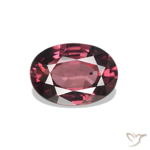 1.06ct Vermelho escarlate rodolita granada, oval, VS