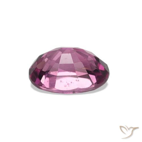 rodolita granada Medium Dark-Purple Natural 1.00ct, Corte Oval, VS