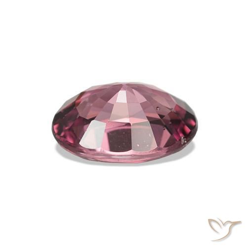 rodolita granada Roxo avermelhado escuro Natural 1.06ct, Corte Oval, VS