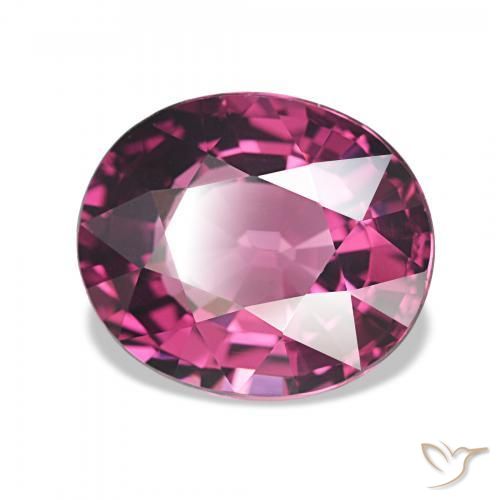 rodolita granada roxo médio Natural 4.36ct, oval, VVS-VS