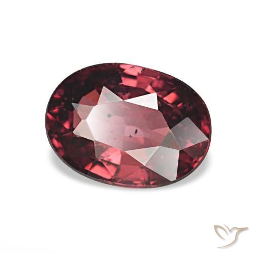 rodolita granada Vermelho escarlate Natural 1.01ct, oval, VS