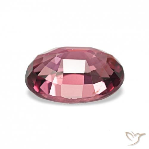 rodolita granada vermelho médio Natural 1.05ct, oval, VS