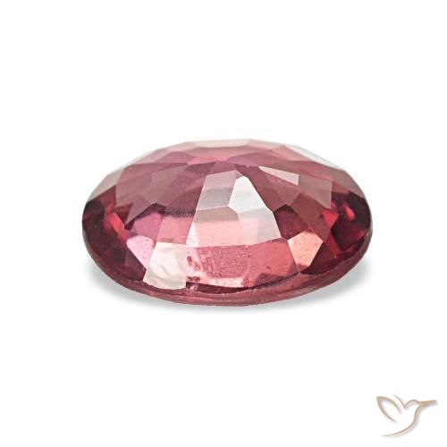 rodolita granada Vermelho escuro Natural 0.82ct, oval, VS
