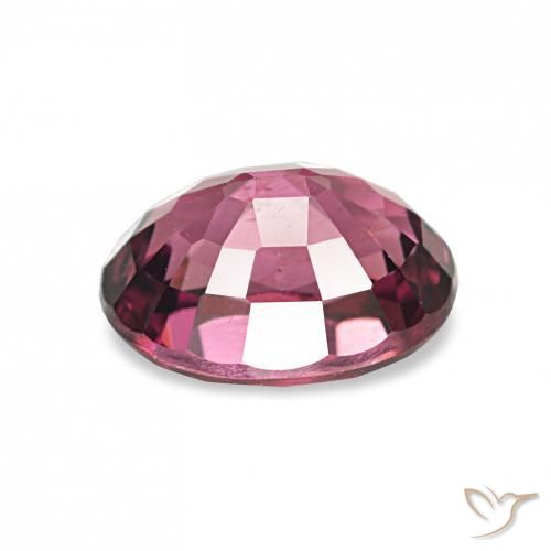 rodolita granada Vermelho Rapberry Natural 1.18ct, oval, VS