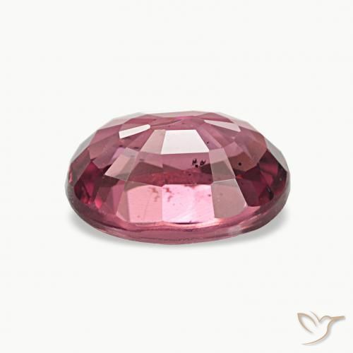 rodolita granada vermelho médio Natural 1.15ct, oval, VS