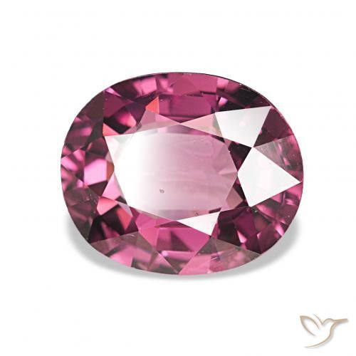 rodolita granada Vermelho Rapberry Natural 2.43ct, oval, VVS-VS