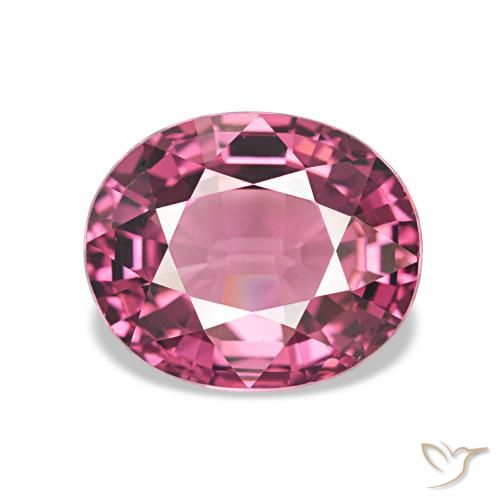 2.33ct roxo médio rodolita granada, oval, VVS-VS