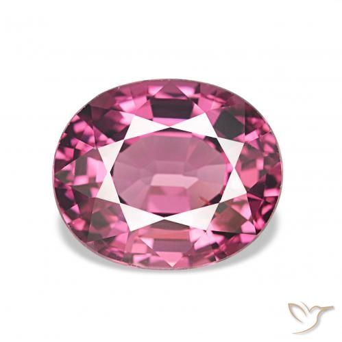 rodolita granada roxo médio Natural 2.68ct, oval, VVS-VS