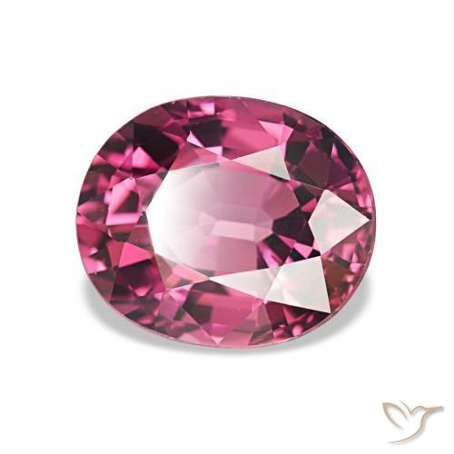 rodolita granada roxo médio Natural 2.68ct, oval, VVS-VS