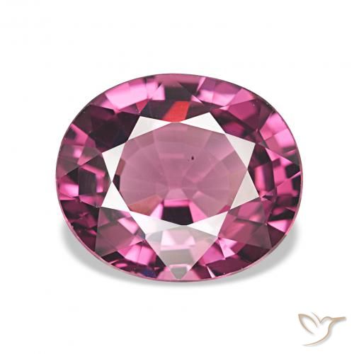 rodolita granada roxo médio Natural 2.58ct, oval, VVS-VS