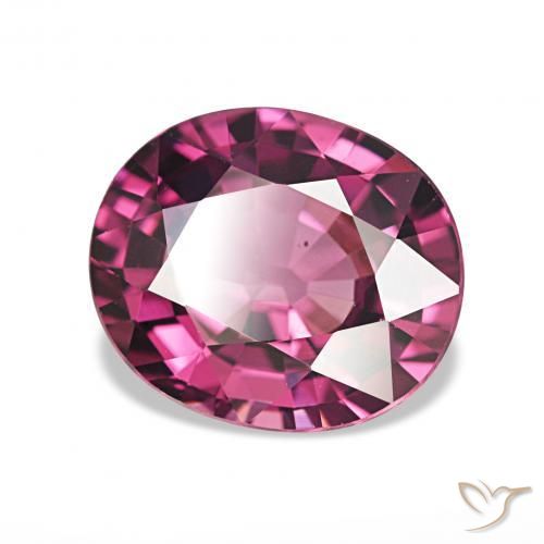 rodolita granada roxo médio Natural 2.58ct, oval, VVS-VS