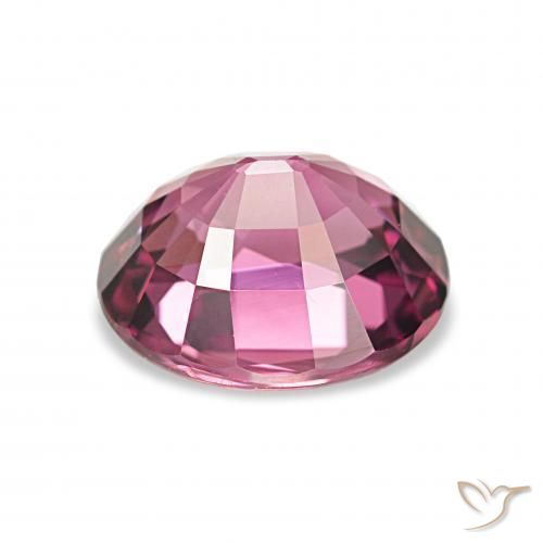 rodolita granada roxo médio Natural 2.19ct, Corte Oval, VVS