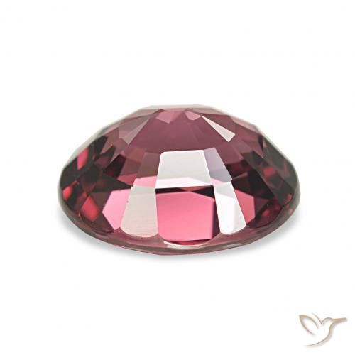 rodolita granada roxo avermelhado Natural 2.36ct, oval, VVS