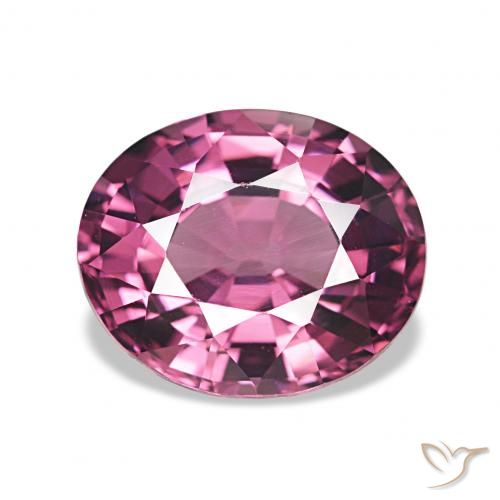 rodolita granada Roxo Intenso Natural 2.36ct, oval, VVS