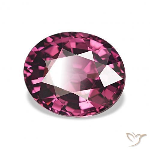 rodolita granada Roxo Intenso Natural 2.33ct, oval, VVS