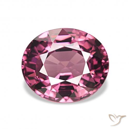 rodolita granada Vermelho Rapberry Natural 2.05ct, oval, VVS