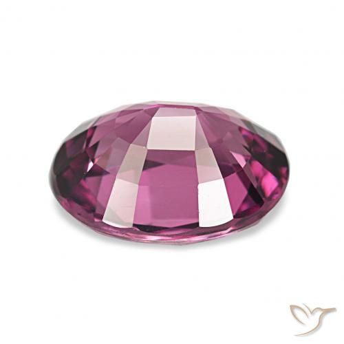 rodolita granada Roxo escuro Natural 2.15ct, oval, VVS