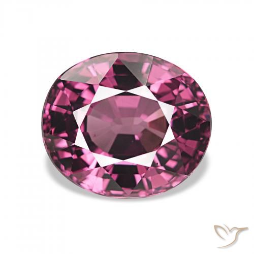 rodolita granada Roxo Intenso Natural 2.73ct, oval, VVS