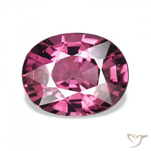 rodolita granada Roxo Intenso Natural 2.15ct, oval, VVS