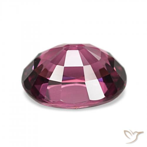rodolita granada Roxo escuro Natural 2.60ct, oval, VVS