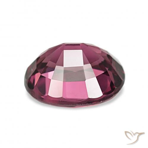 rodolita granada roxo avermelhado Natural 2.76ct, oval, VVS