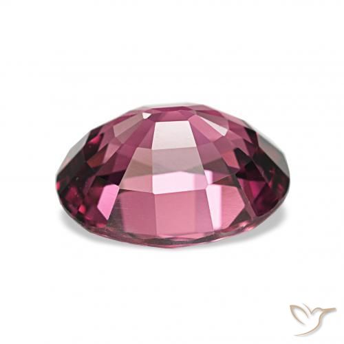 rodolita granada Vermelho Rapberry Natural 2.42ct, oval, VVS