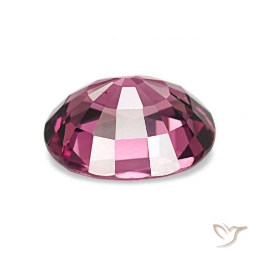 rodolita granada vermelho médio Natural 2.17ct, oval, VVS
