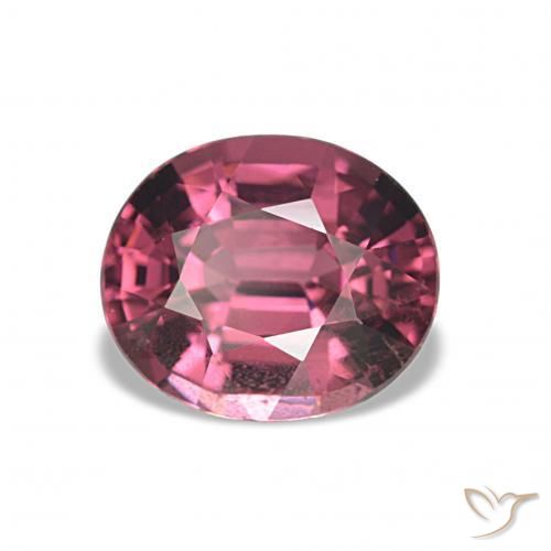 rodolita granada Vermelho roxo Natural 2.66ct, oval, VS
