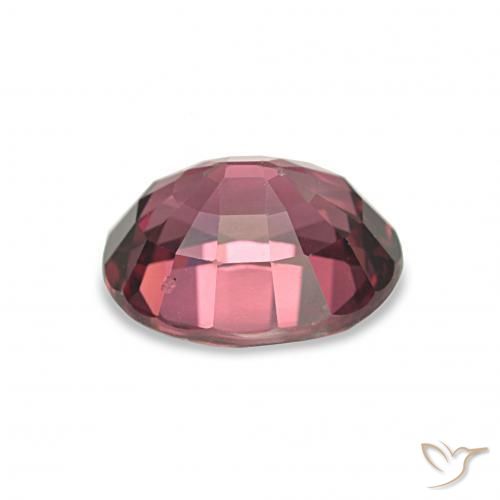 rodolita granada Vermelho roxo Natural 2.57ct, Corte Oval, VS