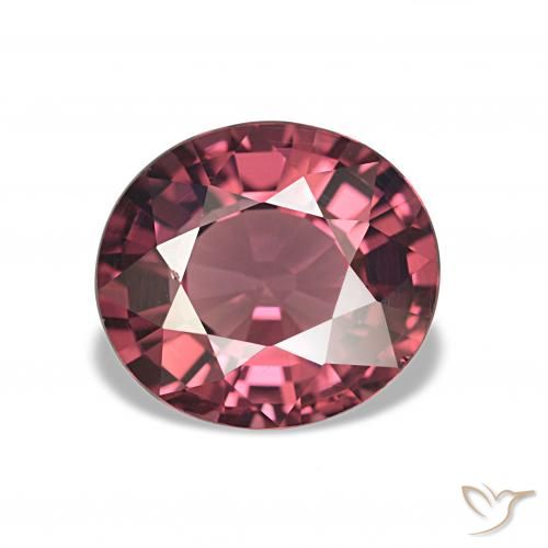 2.85ct Vermelho escarlate rodolita granada Pedras Preciosas, oval, VS