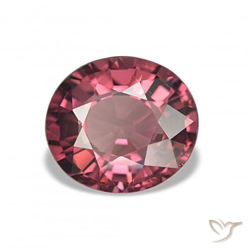rodolita granada Vermelho escarlate Natural 2.85ct, oval, VS