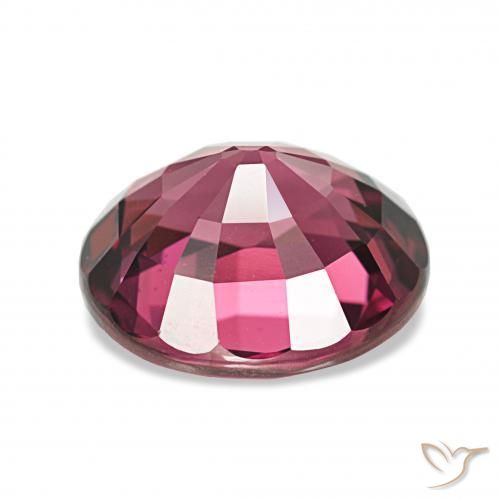 rodolita granada Vermelho roxo Natural 4.82ct, oval, VVS-VS