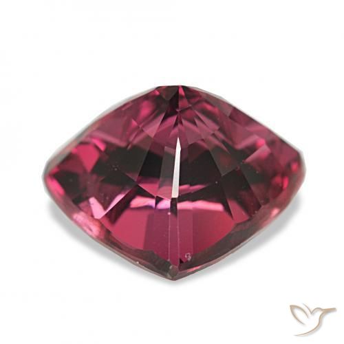 rodolita granada Vermelho roxo Natural 4.44ct, Coração, VS
