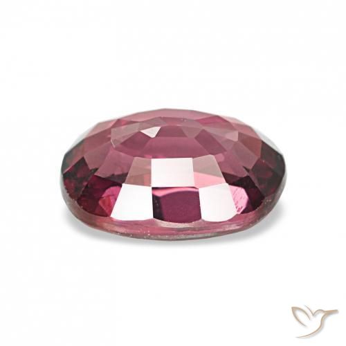 rodolita granada Magenta Profundo Natural 1.07ct, Corte Oval, VS