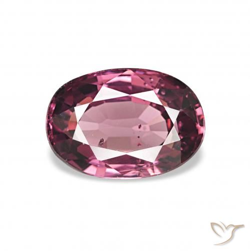 1.09ct Vermelho Rapberry rodolita granada, oval, VS