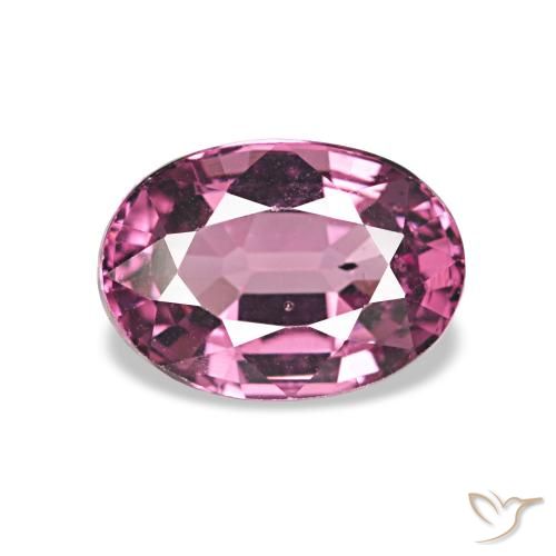 1.09ct Roxo rosado rodolita granada, oval, VS