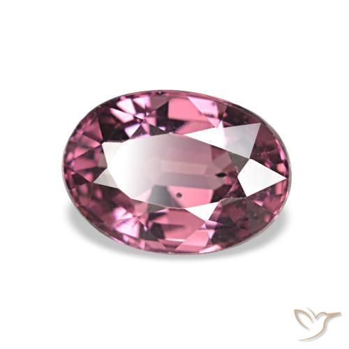rodolita granada Roxo rosado Natural 1.09ct, oval, VS