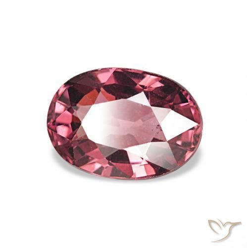 rodolita granada Vermelho escuro Natural 1.16ct, Corte Oval, VS