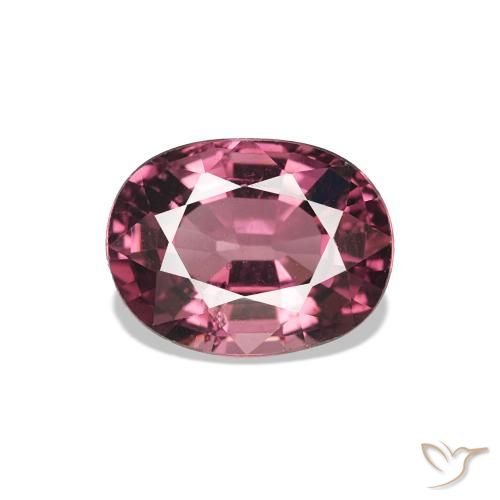 1.09ct Baga Rosa Roxa rodolita granada, oval, VS