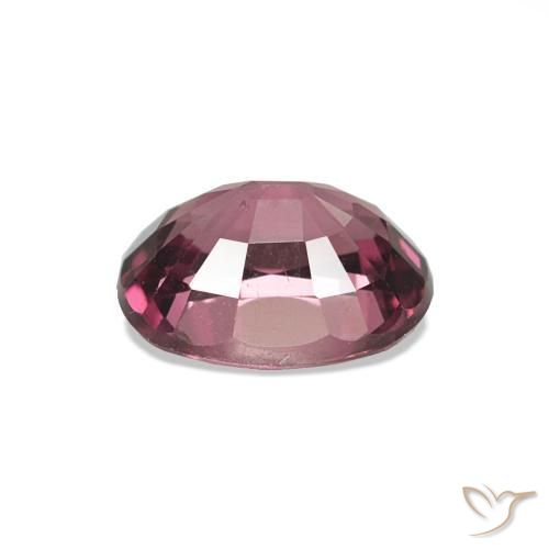 rodolita granada Baga Rosa Roxa Natural 1.09ct, Corte Oval, VS