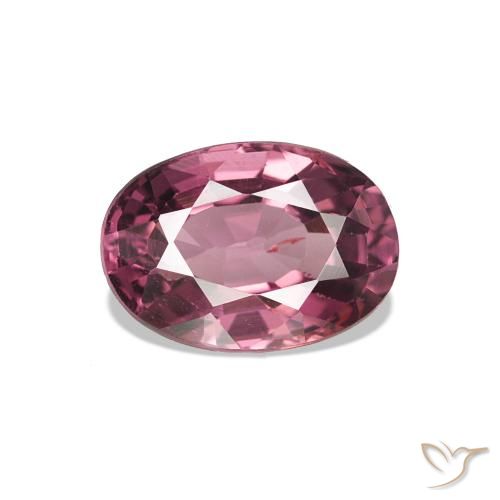 1.12ct Magenta-Rosa rodolita granada, oval, VS