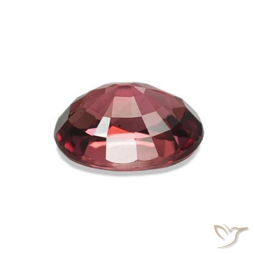 rodolita granada Vermelho escuro Natural 1.14ct, Corte Oval, VS