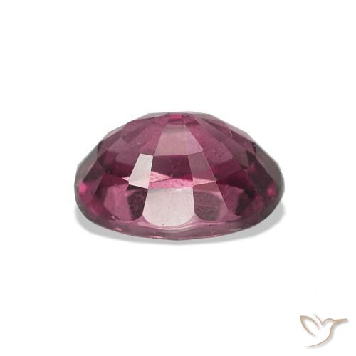 rodolita granada vermelho médio Natural 1.18ct, Corte Oval, VS